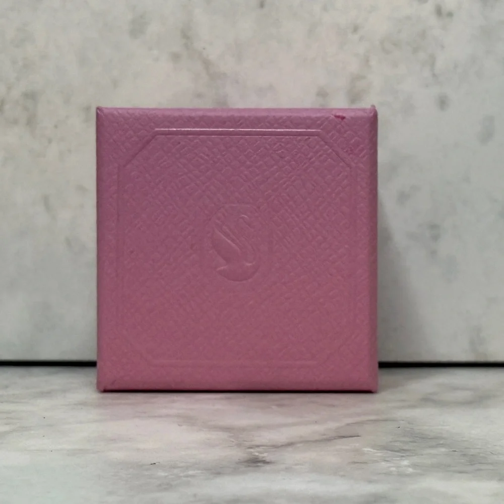 💗 Swarovski Pink Gift Packaging Set – Bag, Box, & Ribbon – Empty